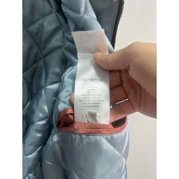 Gucci Mens BLOUSONMERMAID CIRCLE BOMBER ON TWILLGREEN/IVORY PRNT/MIX New - Picture 11 of 13